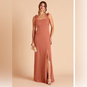 Birdy Grey Terracotta Alex Crepe Dress